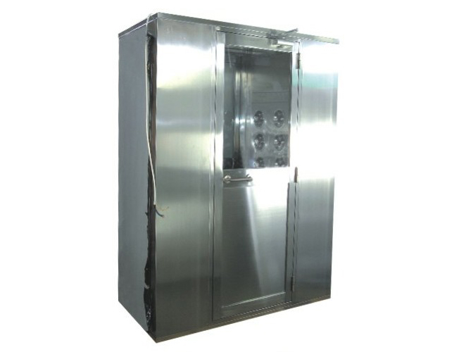 不銹鋼單人雙吹風淋室